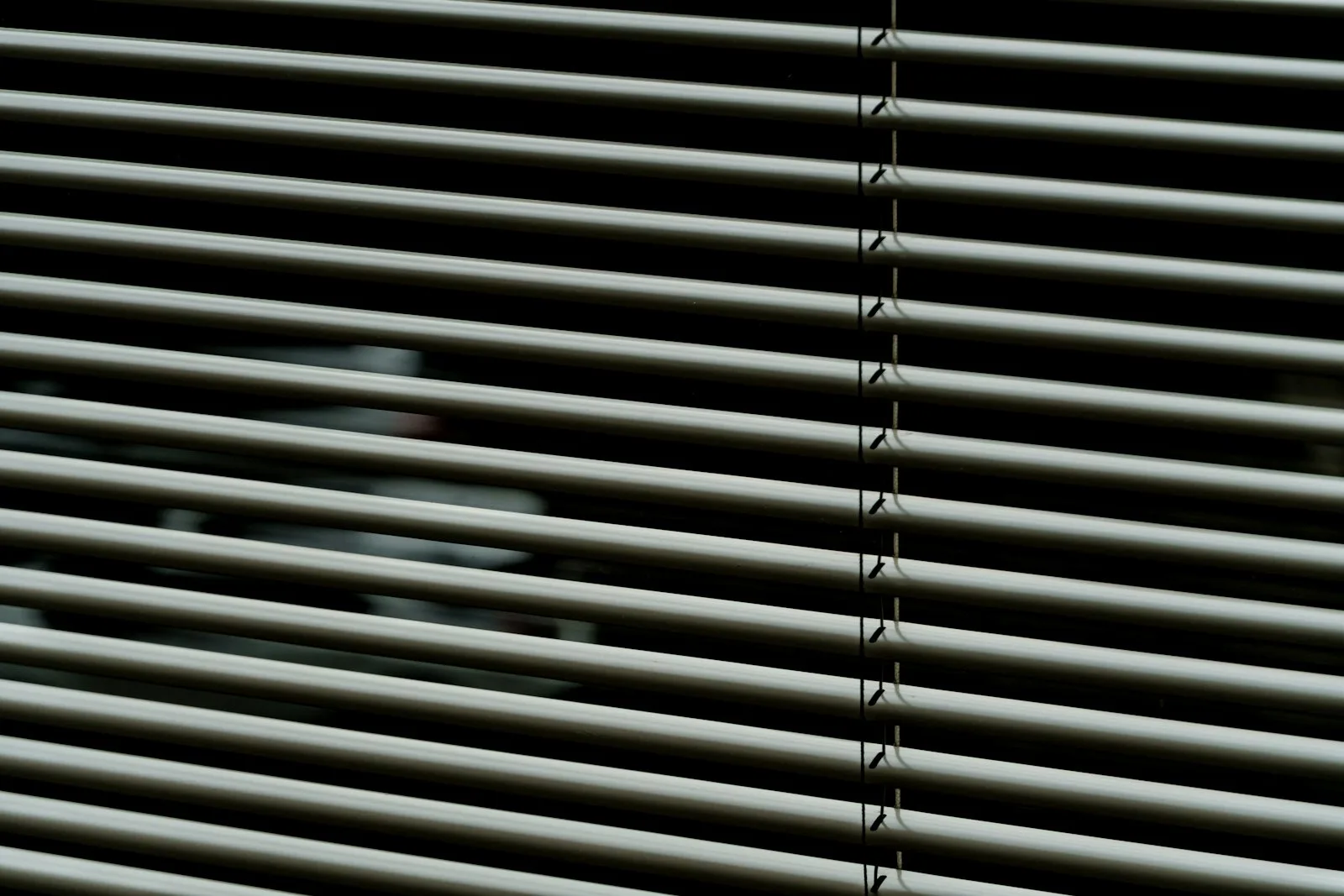 Detail lamel horizontální žaluzie